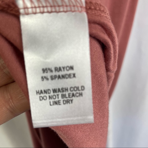 Lulu's Watch The Sunset Rusty Rose Maxi Dress Medium - Picture 12 of 13